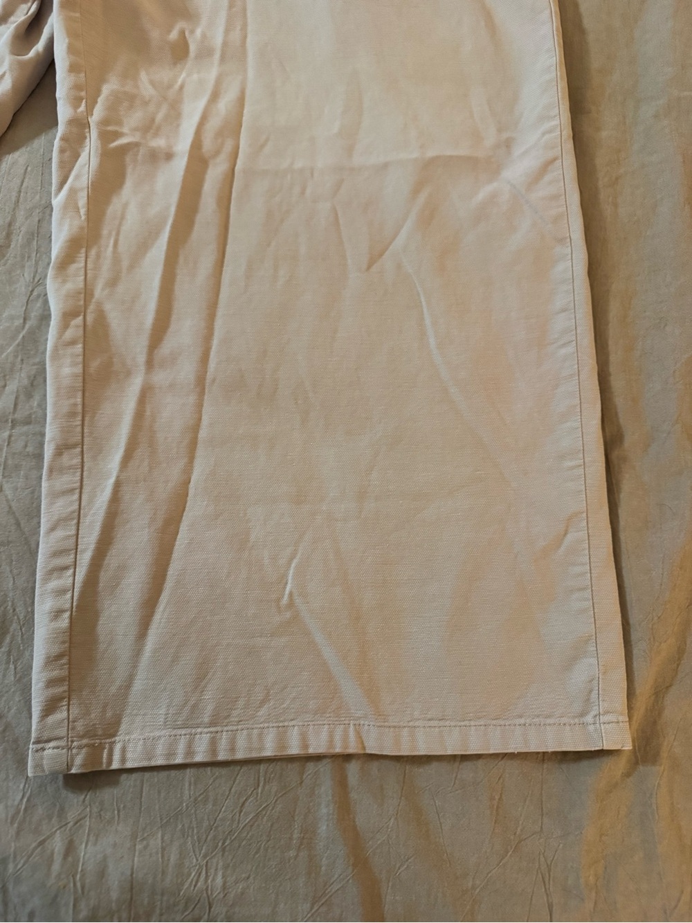 Eileen Fisher Light Beige Capris - Picture 2 of 14